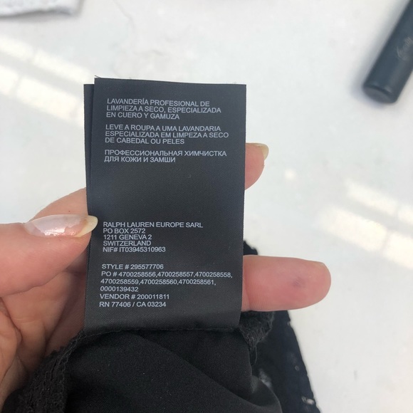 Dark khaki pantsuit. Sz sm polyester, pockets - Picture 2 of 9